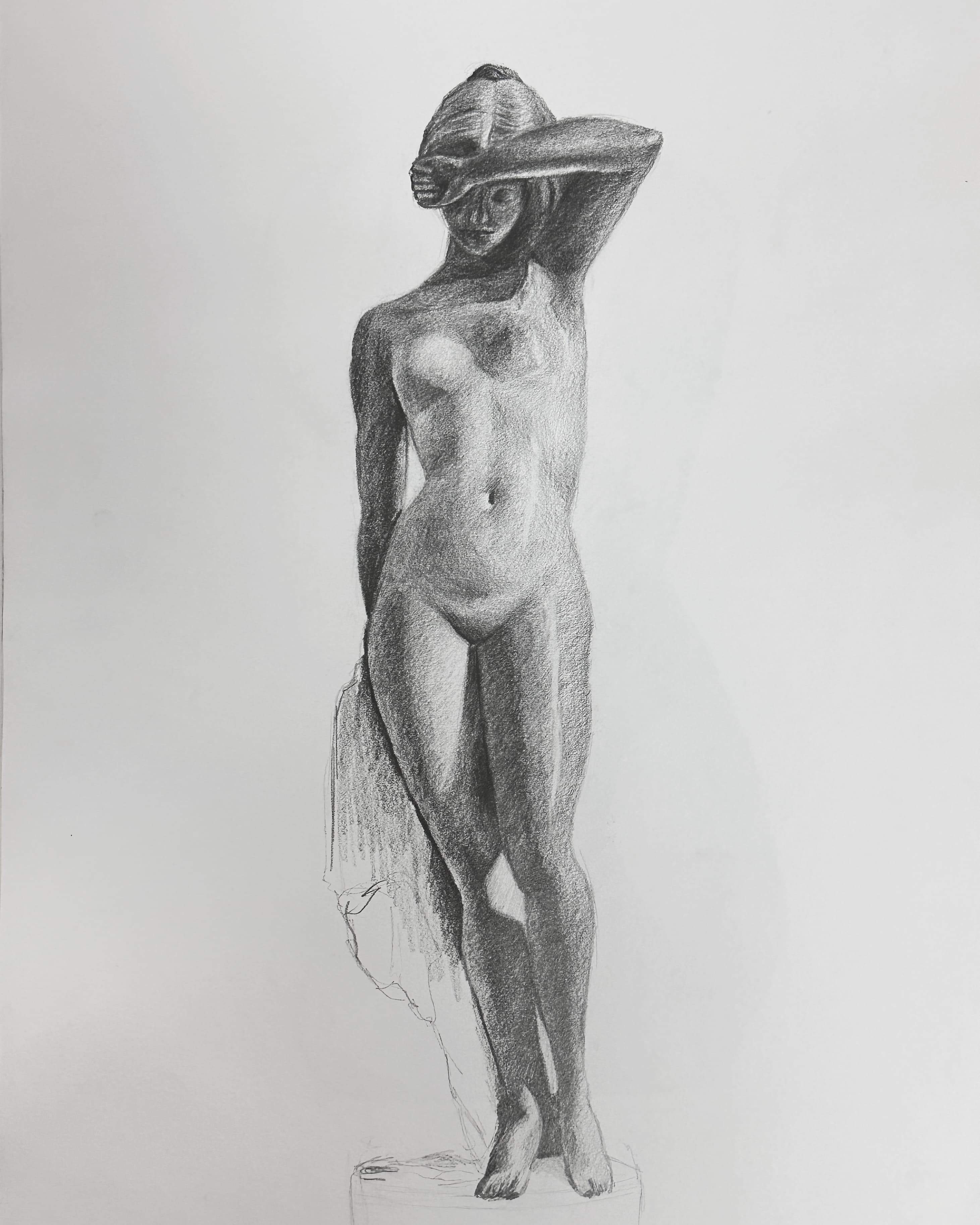 Figure sculpture sketch