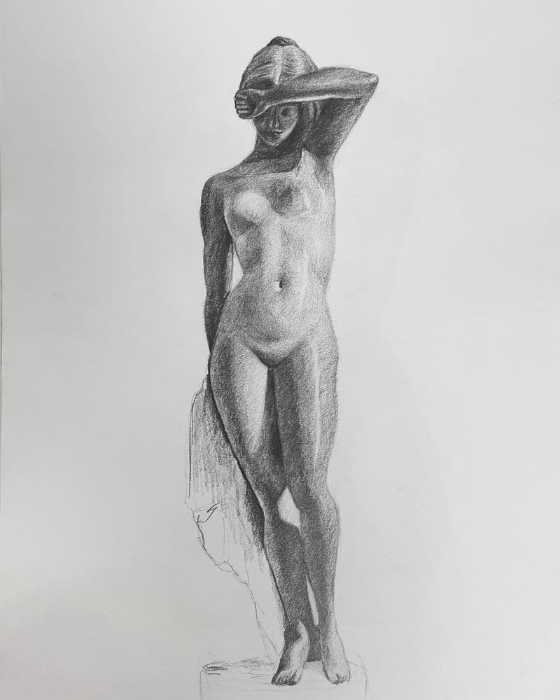 Figure sculpture sketch